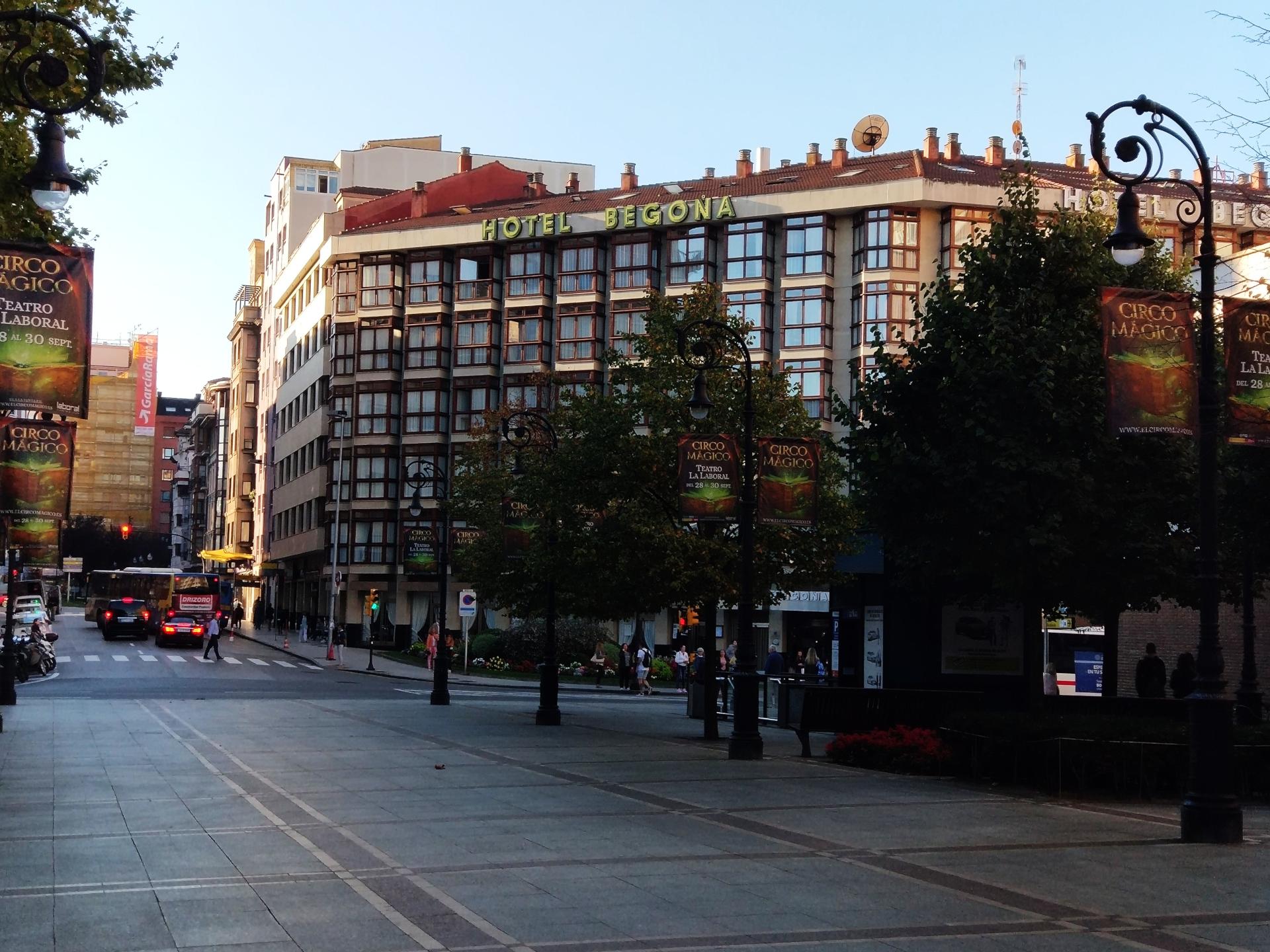 Hotel Begoña Gijón Exterior foto